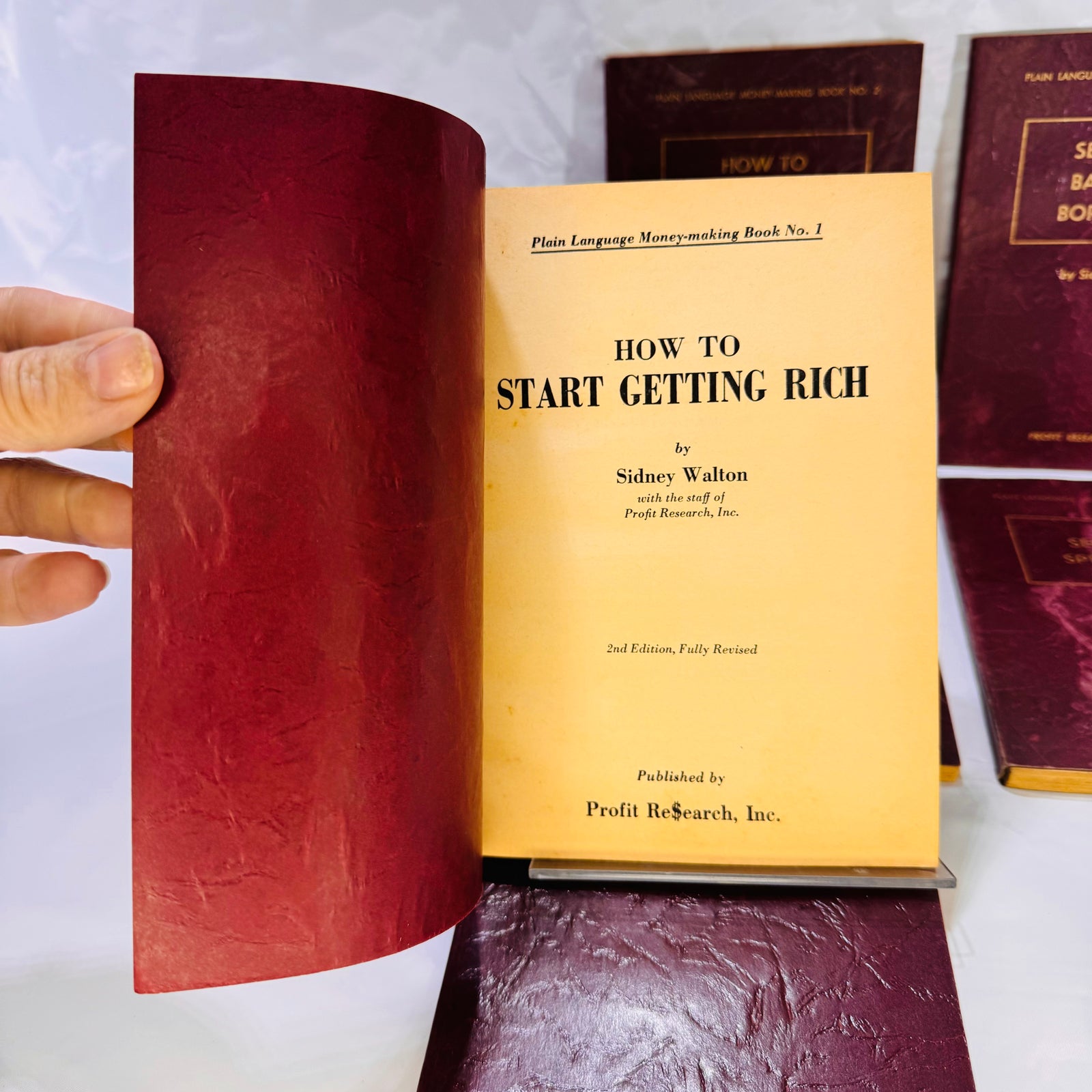 Plain Language Money-Making Book Series by Sidney Walton 1963 Complete Volumes 1-7