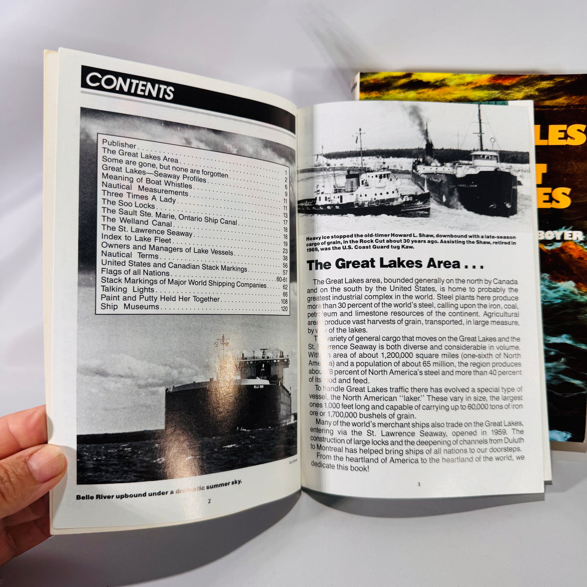 Great Lakes Ships & Stories Book Set (3 Softcovers, 1980s) | Maritime History, Ship Spotting, True Tales, and Vintage Photos