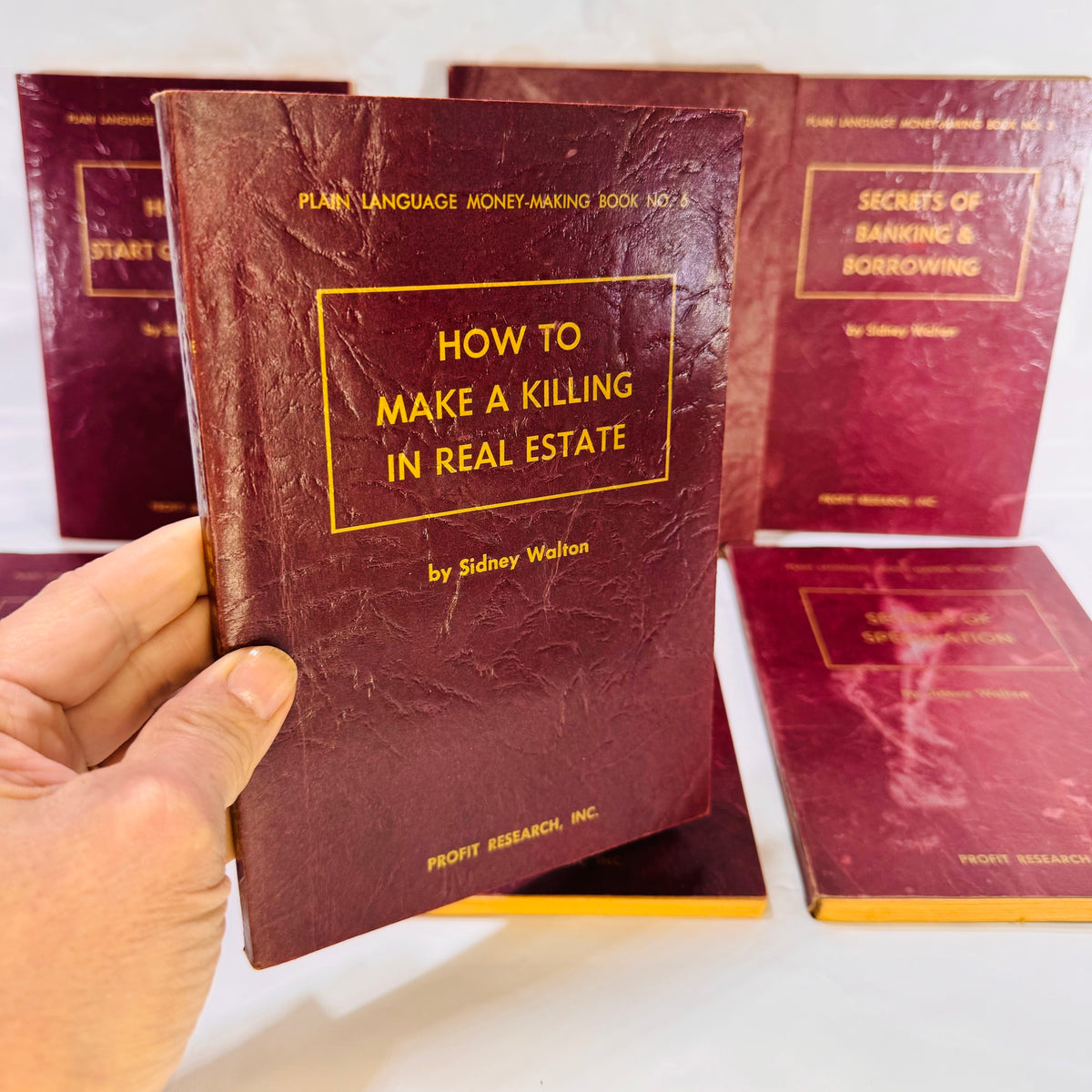 Plain Language Money-Making Book Series by Sidney Walton 1963 Complete Volumes 1-7