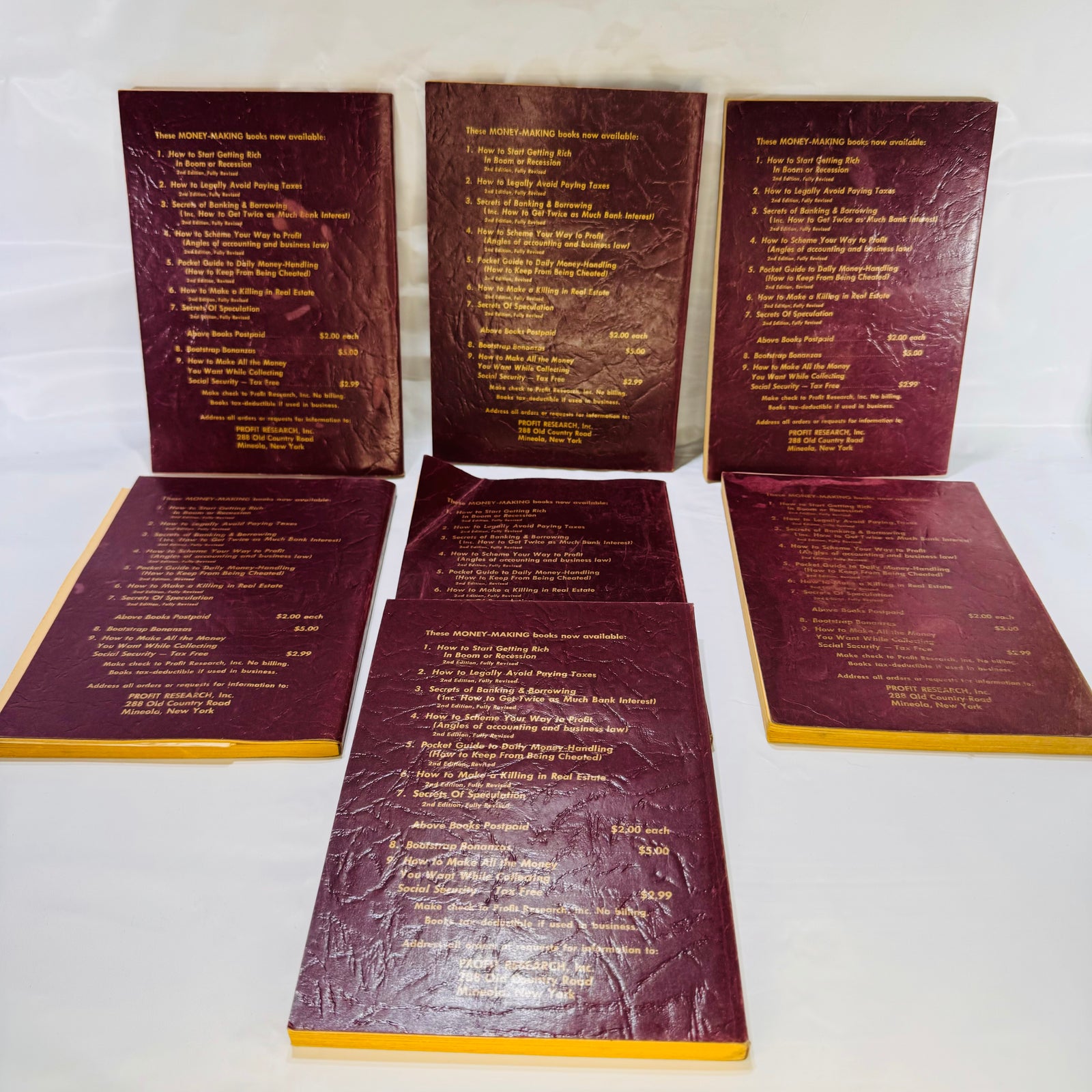 Plain Language Money-Making Book Series by Sidney Walton 1963 Complete Volumes 1-7