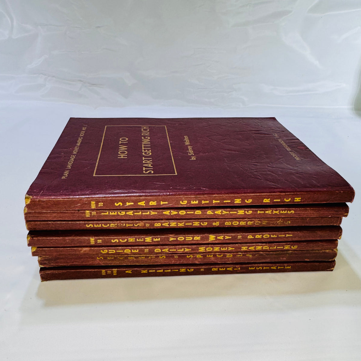 Plain Language Money-Making Book Series by Sidney Walton 1963 Complete Volumes 1-7