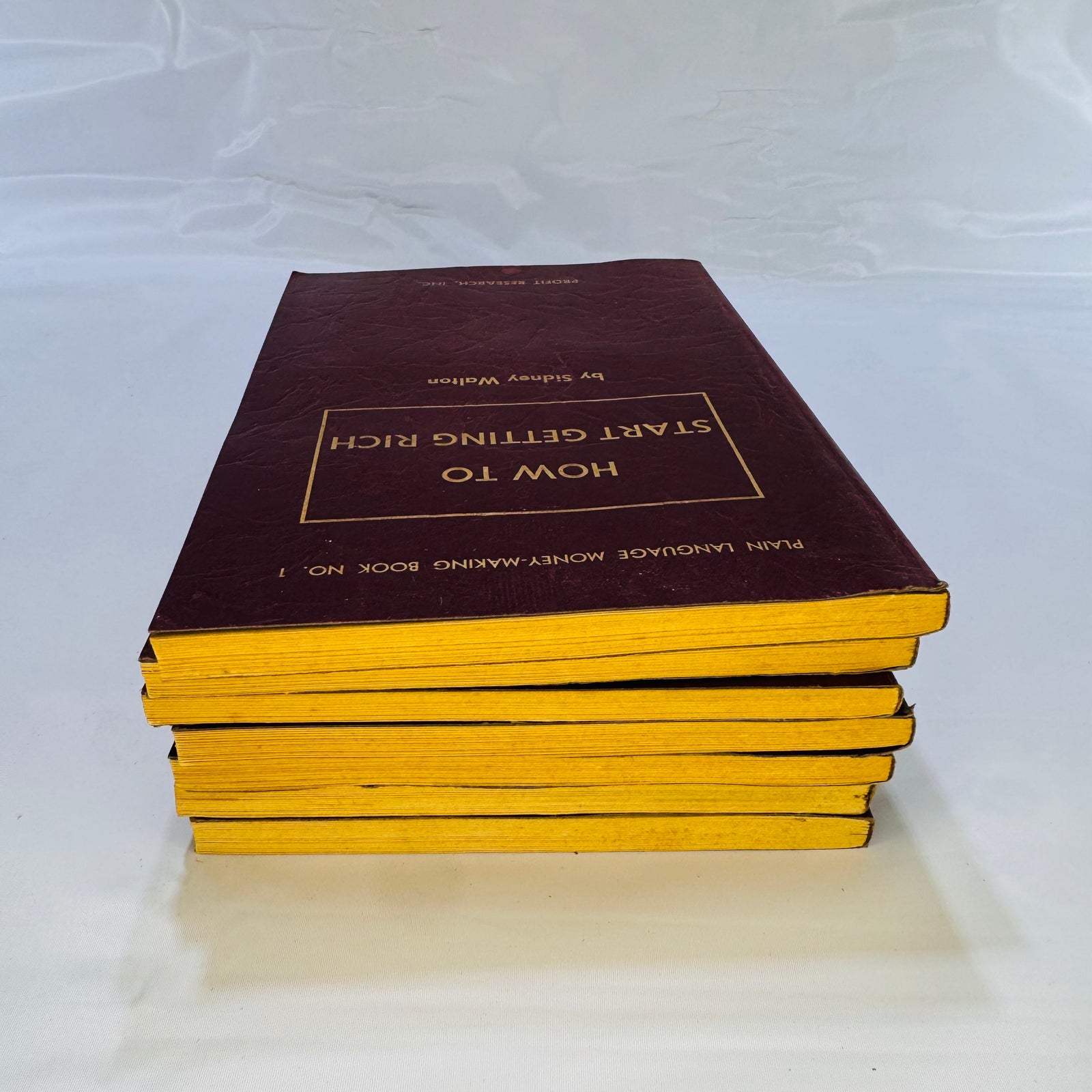 Plain Language Money-Making Book Series by Sidney Walton 1963 Complete Volumes 1-7