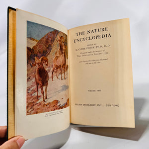The Nature Encyclopedia 2-Volume Set (1921–1927) by G. Clyde Fisher | Vintage Natural History Books with Illustrations