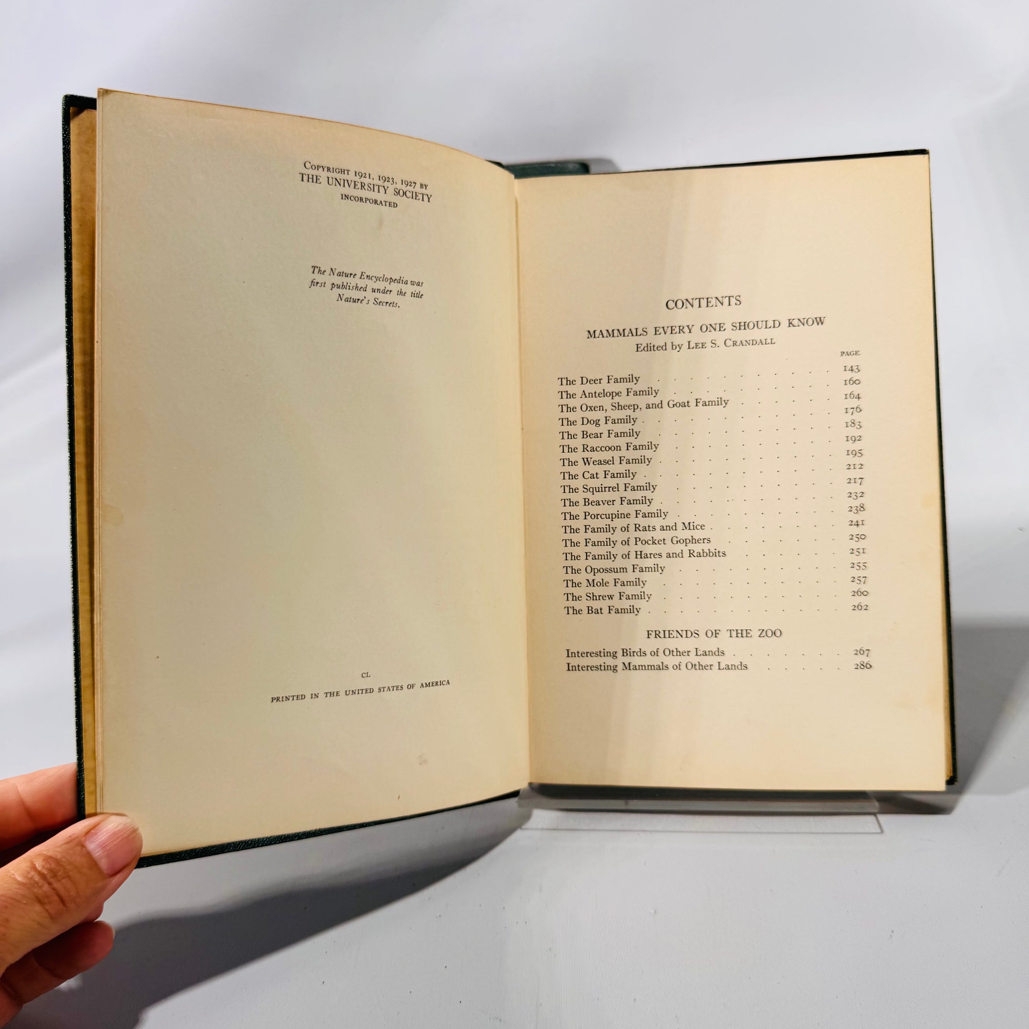 The Nature Encyclopedia 2-Volume Set (1921–1927) by G. Clyde Fisher | Vintage Natural History Books with Illustrations