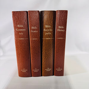 Southwestern Company 4-Volume 1960s Bible Set | Commentary, Stories, Encyclopedia & History | Vintage Christian Reference Books