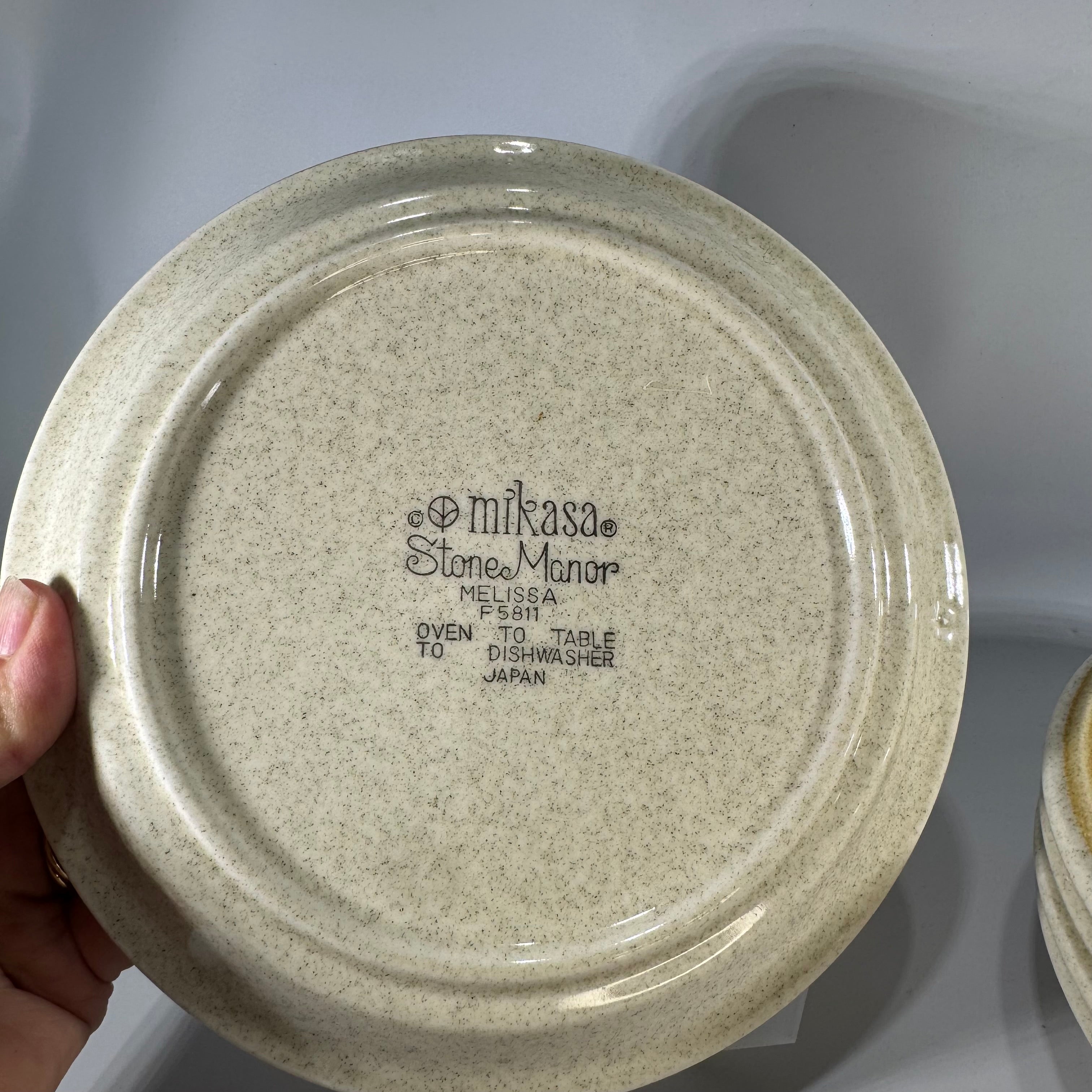 Mikasa Stone Manor Melissa F5811 Salad Plates Bundle of 5