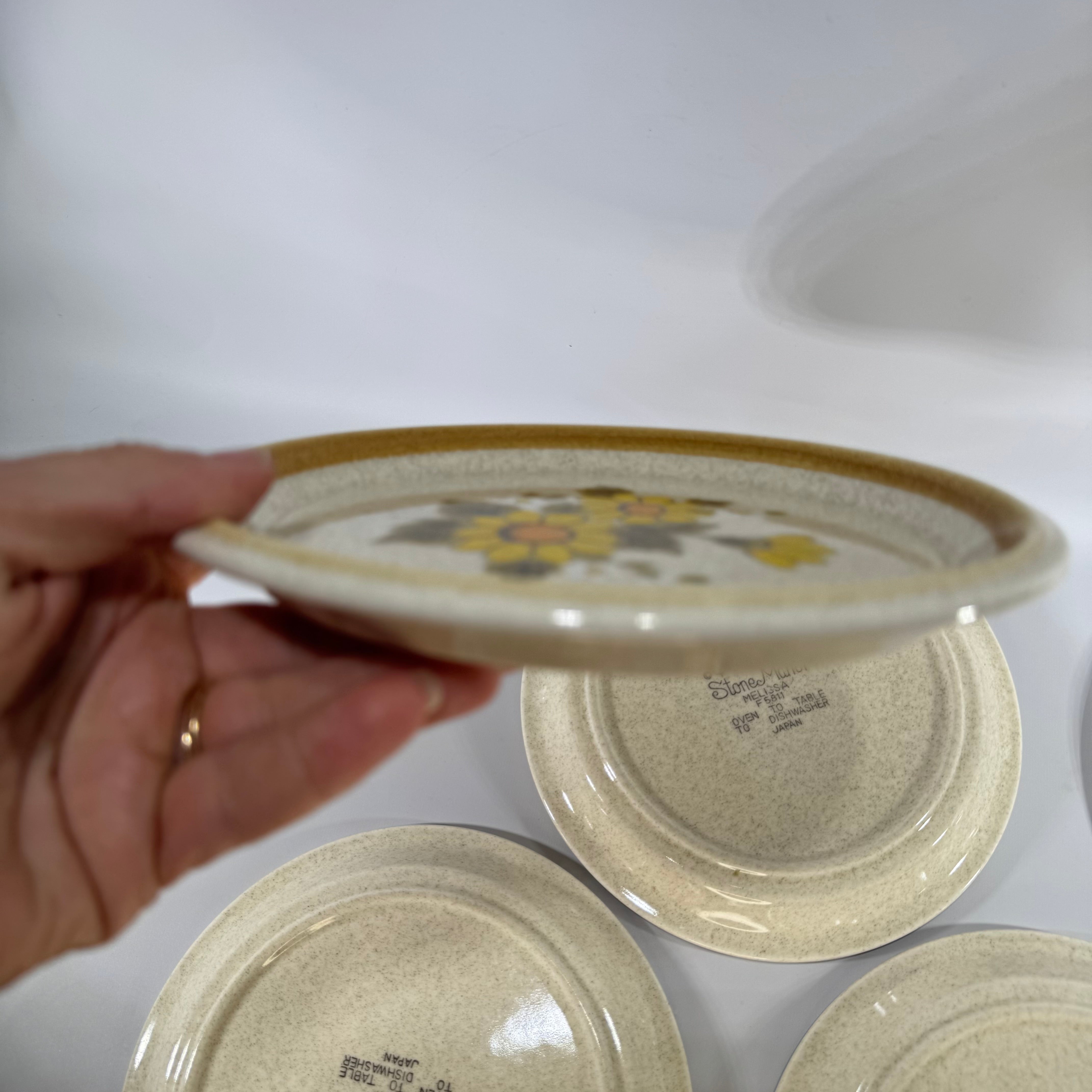 Mikasa Stone Manor Melissa F5811 Salad Plates Bundle of 5