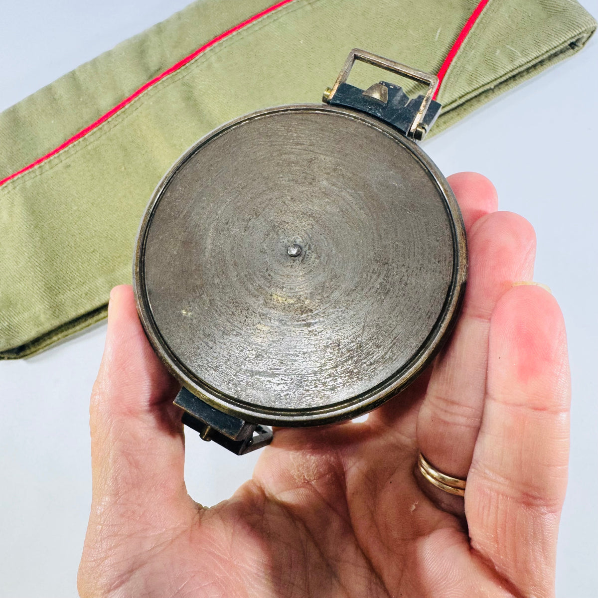 Boy Scouts of America Garrison Cap & A.S. Aloe Compass Lot