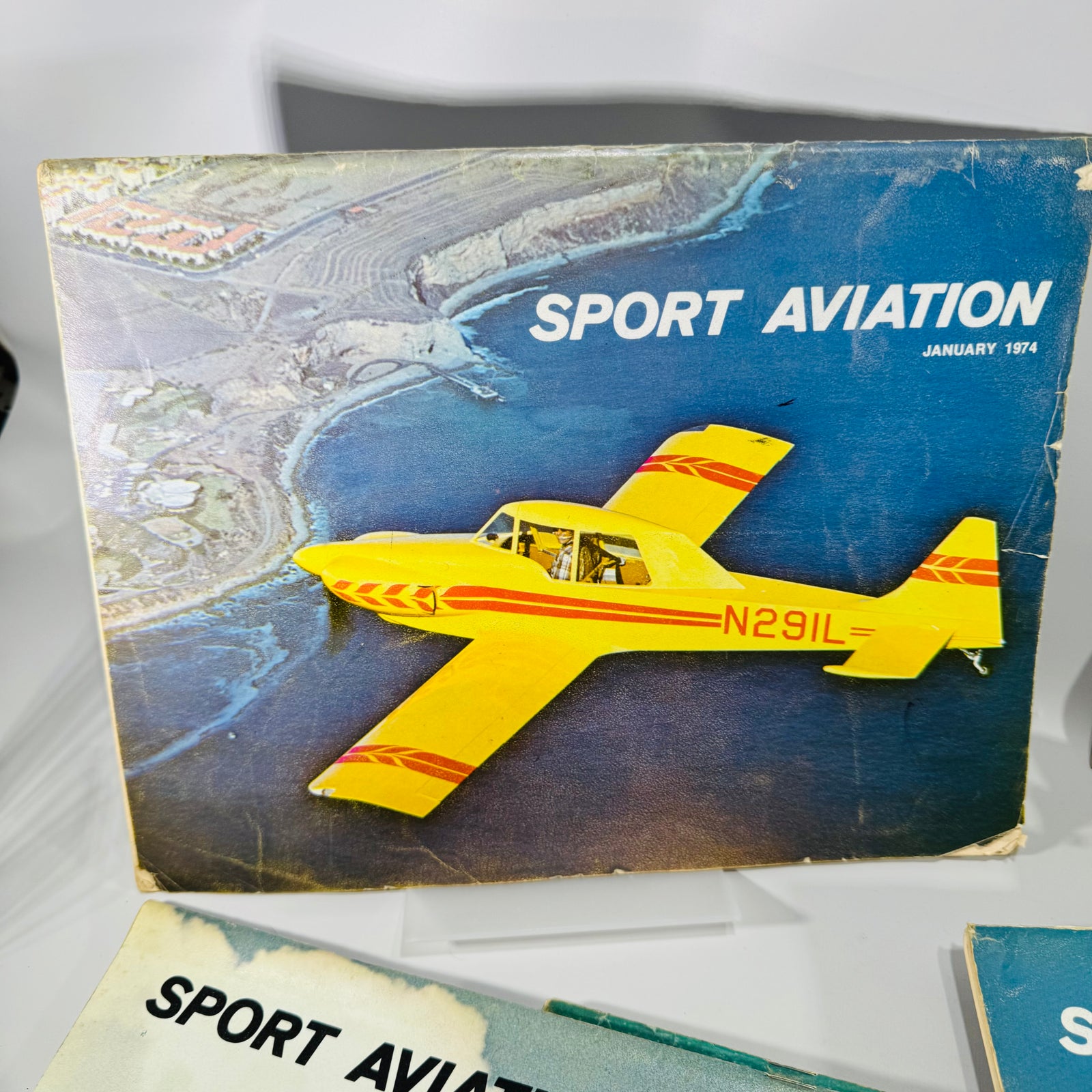 Vintage Sport Aviation Magazines 1974 Bundle — Full Year Minus August (11 Issues) — Experimental Aircraft Association | Small Plane Covers, Experimental Aviation
