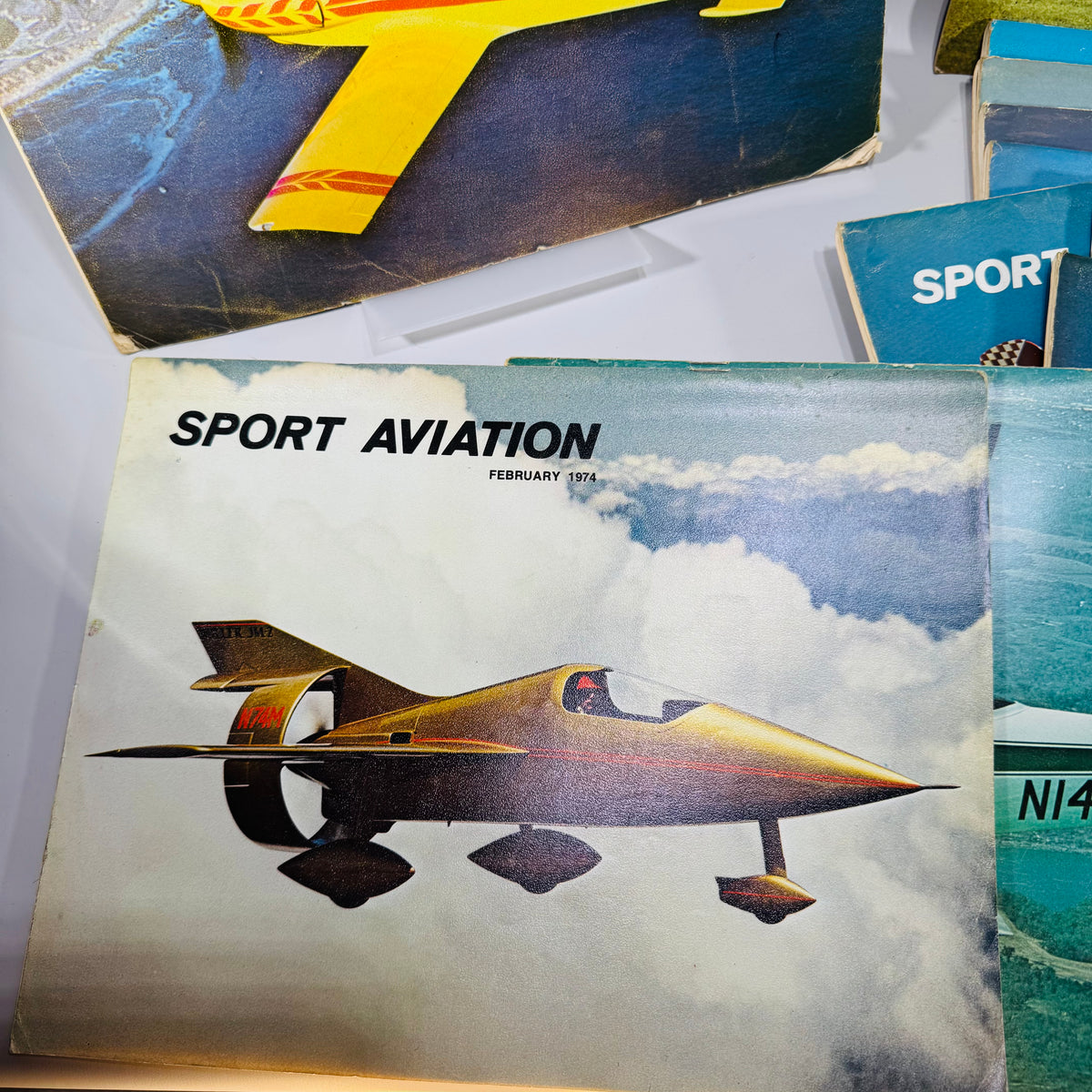 Vintage Sport Aviation Magazines 1974 Bundle — Full Year Minus August (11 Issues) — Experimental Aircraft Association | Small Plane Covers, Experimental Aviation