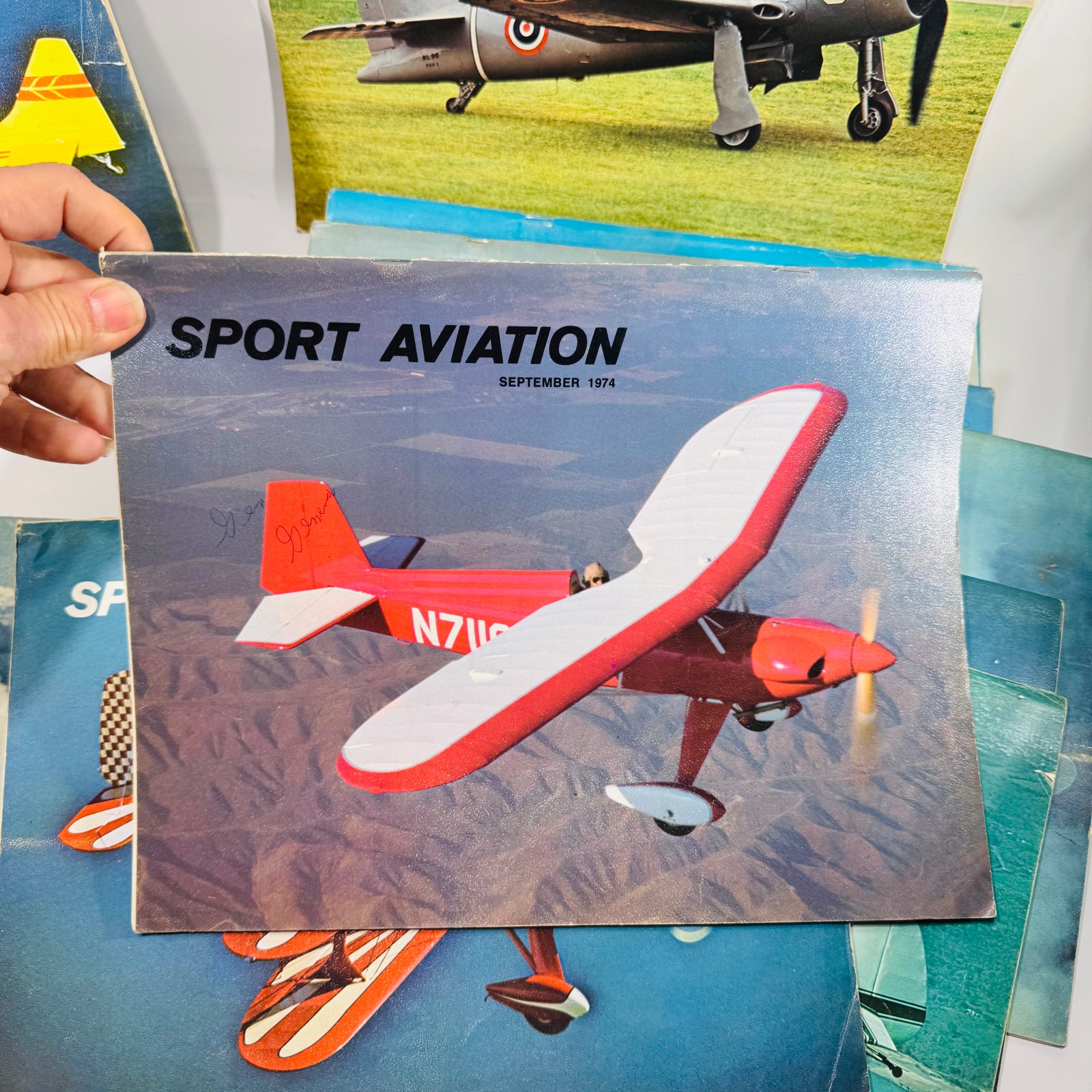 Vintage Sport Aviation Magazines 1974 Bundle — Full Year Minus August (11 Issues) — Experimental Aircraft Association | Small Plane Covers, Experimental Aviation