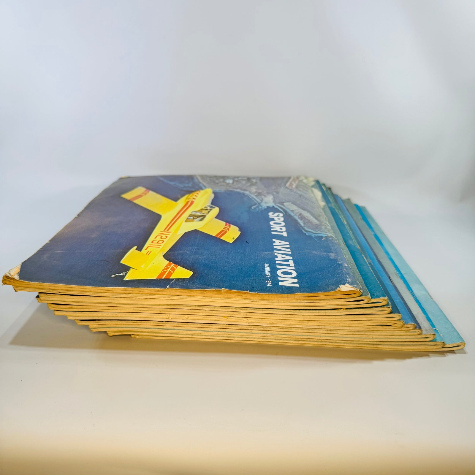 Vintage Sport Aviation Magazines 1974 Bundle — Full Year Minus August (11 Issues) — Experimental Aircraft Association | Small Plane Covers, Experimental Aviation