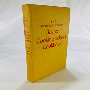 The Boston Cooking-School Cookbook by Fannie Merritt Farmer 1964 Little Brown and Company