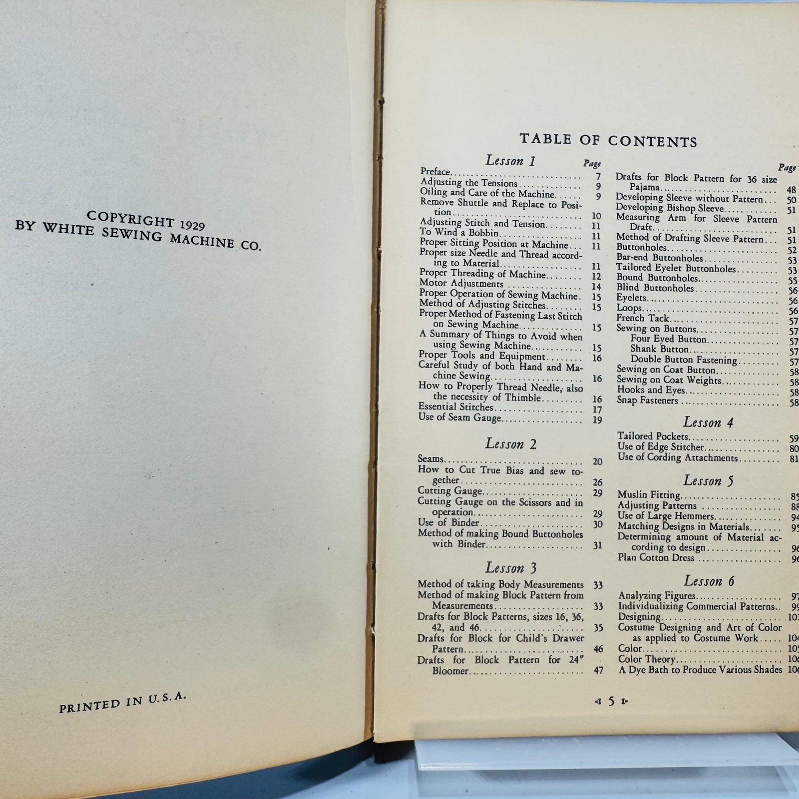 Vintage Sewing Instruction Handbook — Handbook of Lessons in White Schools of Costume Art 1929 — Evalyn Shackelford | White Sewing Machine Co, Fashion Design, Costume Art