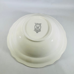 Petite Flora Ironstone 4009 9 inch Round Vegetable Serving Bowl