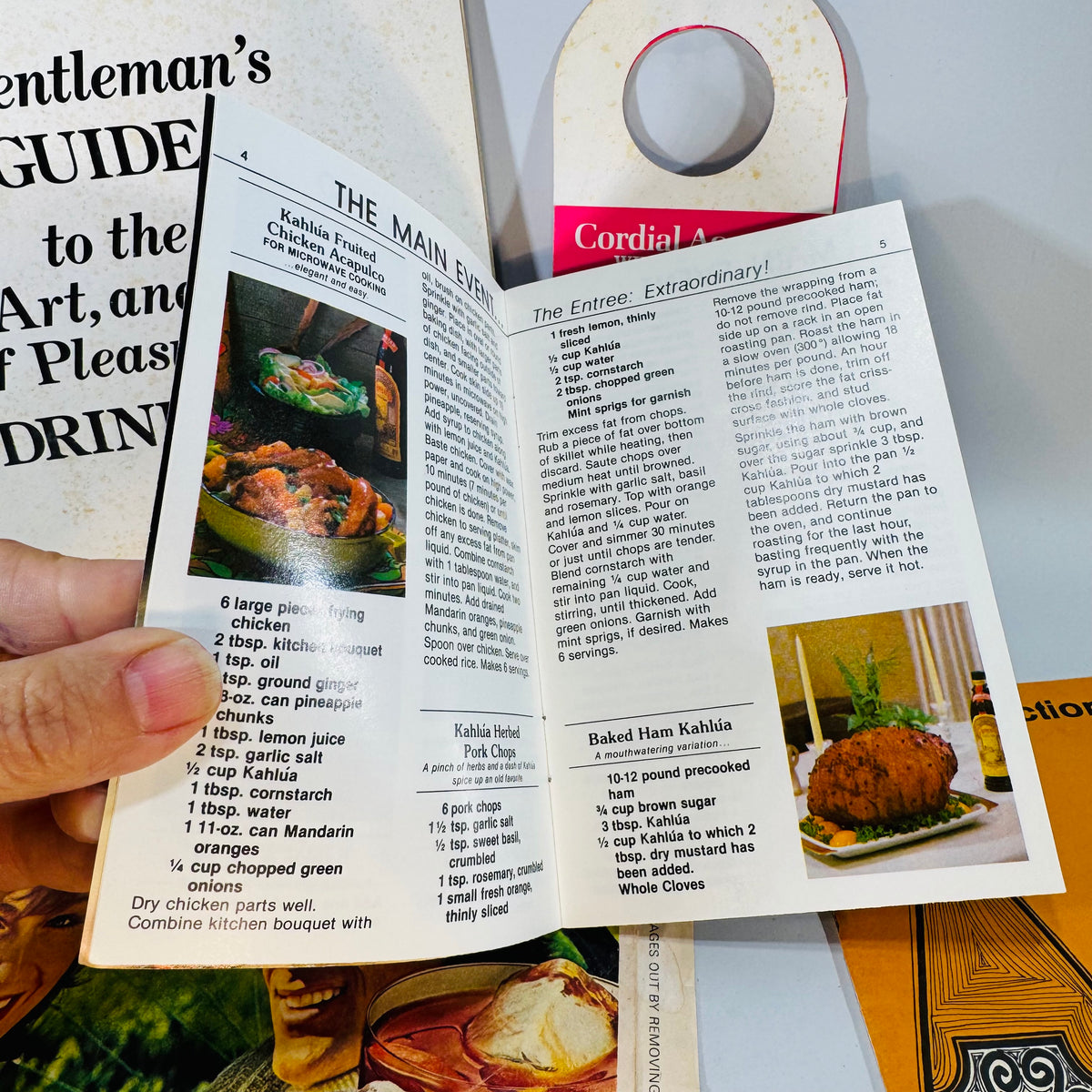 Vintage Cocktail Recipe Ephemera Bundle — Esquire Cheers! Supplement + Kahlúa, Galliano, Wine & Cordial Booklets (1966–1981) — Editors of Esquire and assorted makers | Retro bar paper lot, Cocktail & Wine Ephemera
