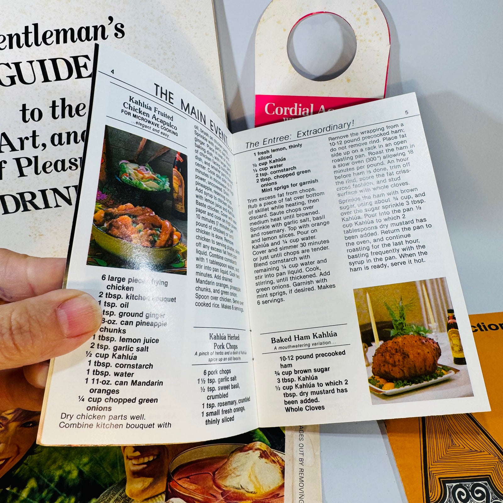 Vintage Cocktail Recipe Ephemera Bundle — Esquire Cheers! Supplement + Kahlúa, Galliano, Wine & Cordial Booklets (1966–1981) — Editors of Esquire and assorted makers | Retro bar paper lot, Cocktail & Wine Ephemera