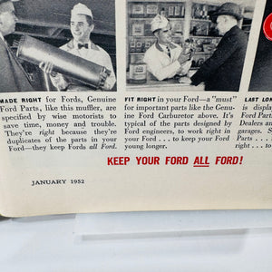 Popular Mechanics January 1952 Golden Anniversary Issue