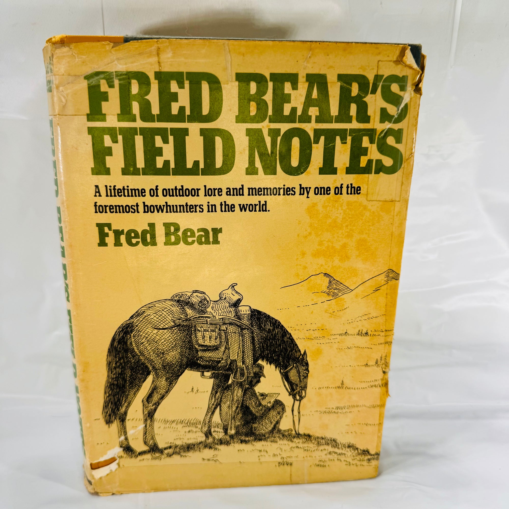 Fred Bear's Field Notes (1976), First Edition Hardcover