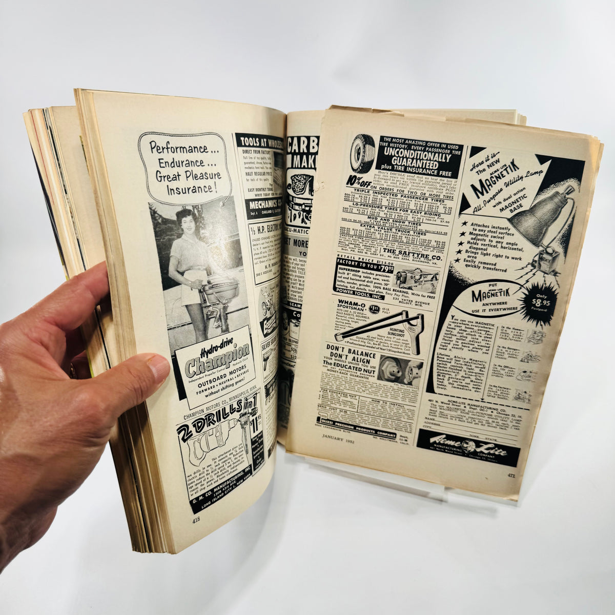 Popular Mechanics January 1952 Golden Anniversary Issue