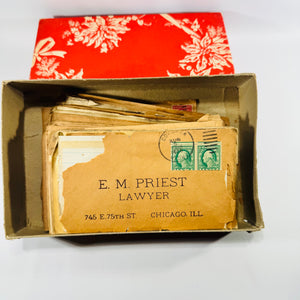 E. M. Priest Lawyer Chicago 1910s 1920s Correspondence Lot