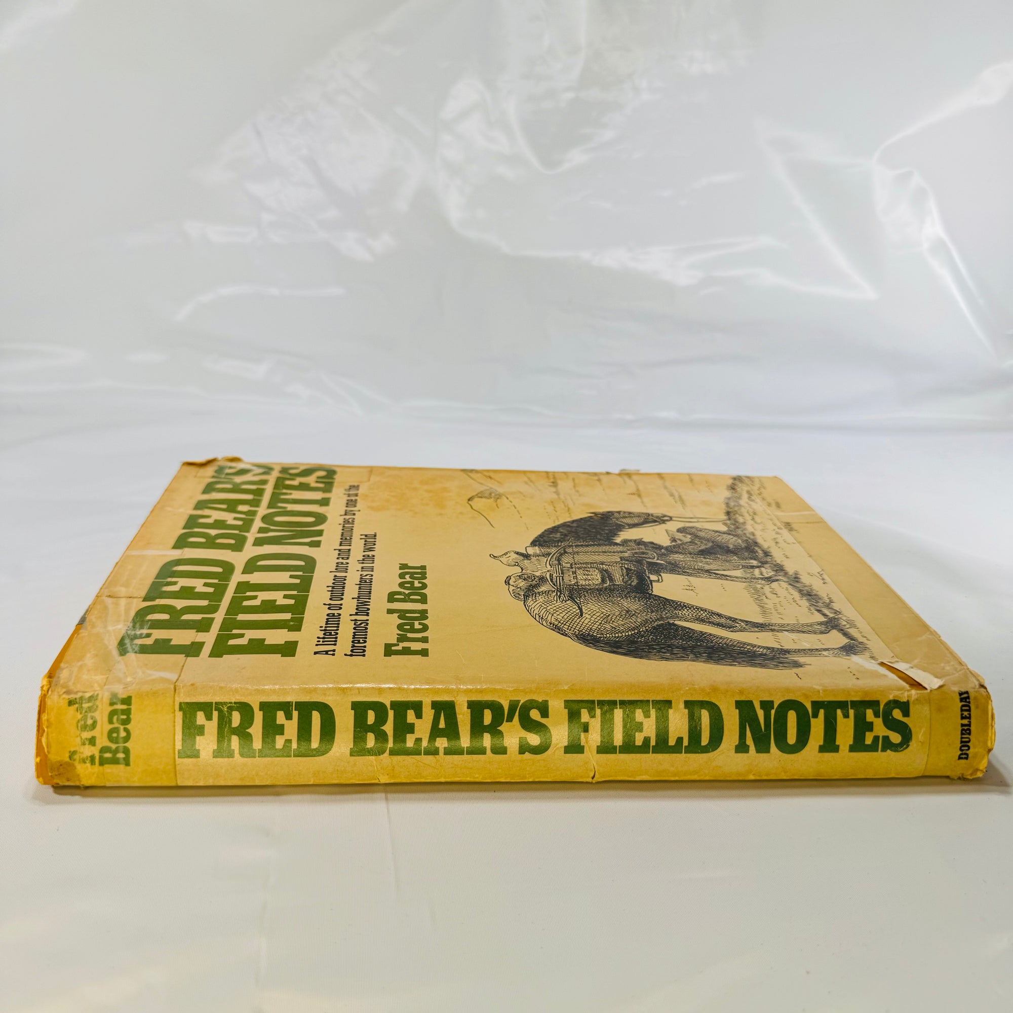 Fred Bear's Field Notes (1976), First Edition Hardcover