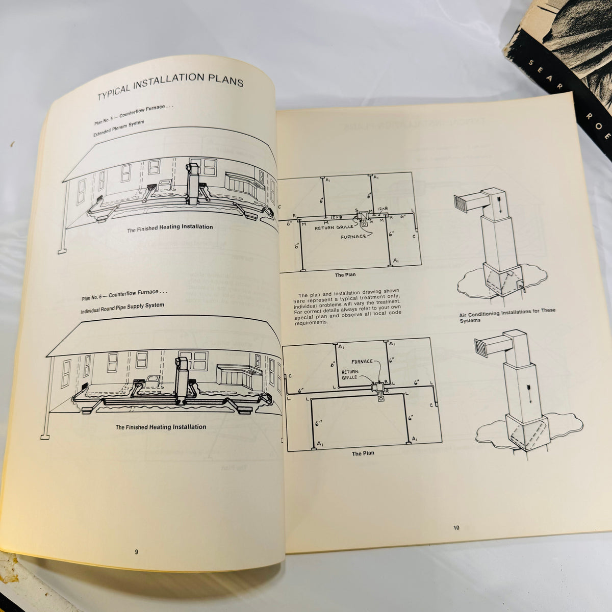 Sears How to Install Pamphlets: Central Heating, Cooling & Plumbing (1950s)