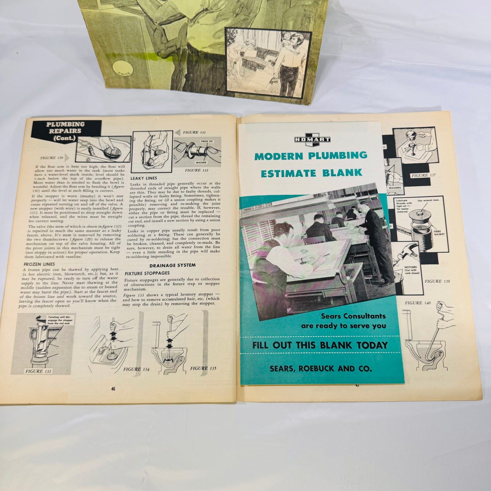 Sears How to Install Pamphlets: Central Heating, Cooling & Plumbing (1950s)
