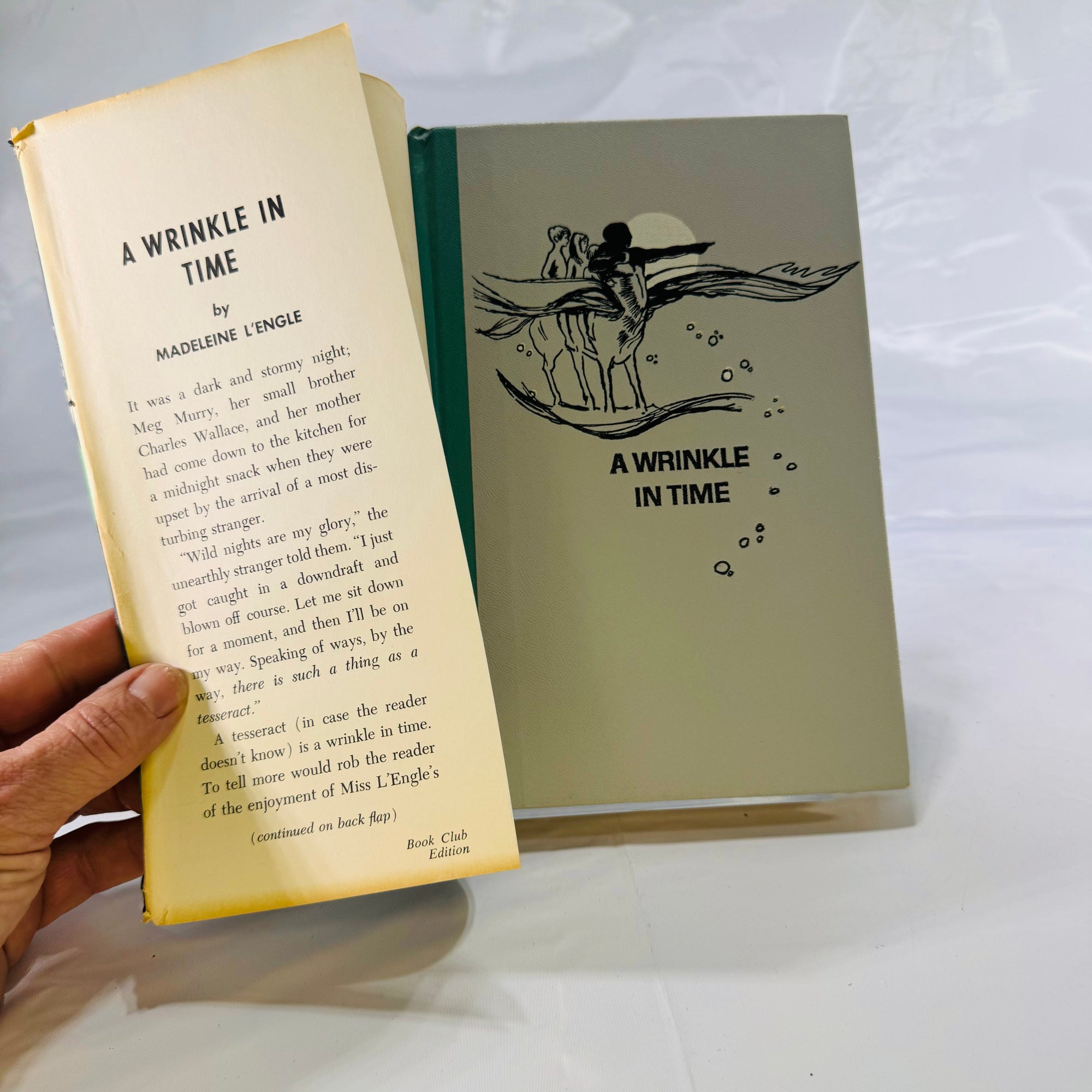 A Wrinkle in Time by Madeleine L'Engle 1962 Junior Deluxe Edition Hardcover with Dust Jacket