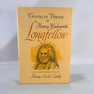 The Complete Poetical Works of Henry Wadsworth Longfellow – 1967 Hardcover with Dust Jacket
