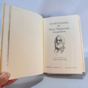 The Complete Poetical Works of Henry Wadsworth Longfellow – 1967 Hardcover with Dust Jacket