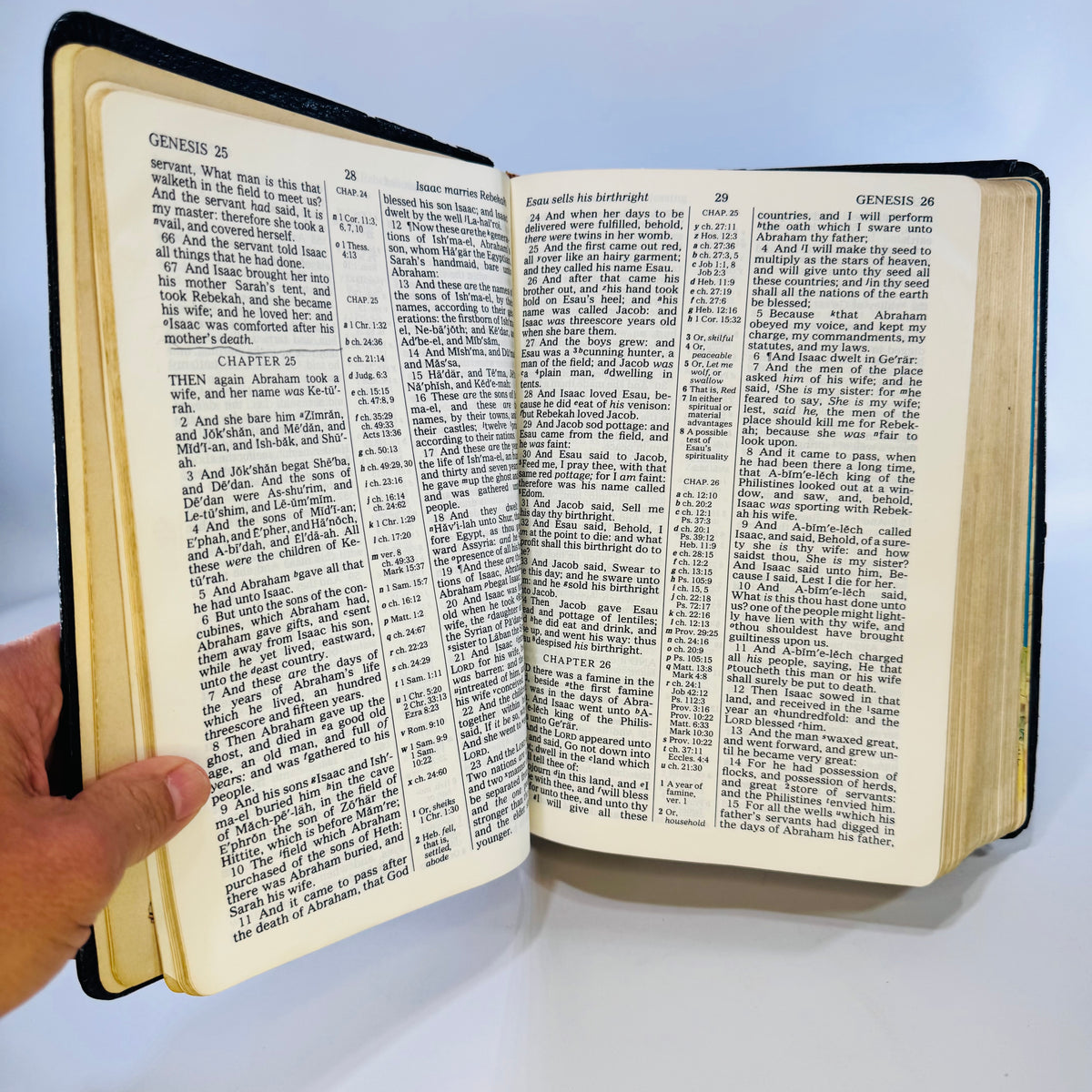 Holy Bible Reference Edition KJV Thomas Nelson 1972