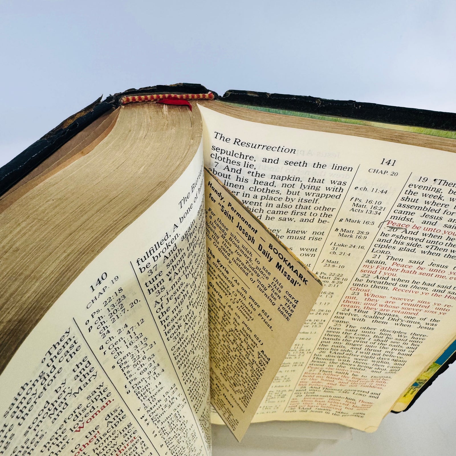 Holy Bible Reference Edition KJV Thomas Nelson 1972
