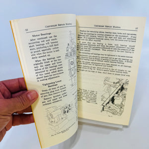 1932 Chevrolet Confederate Repair Manual Series B and N Reprint