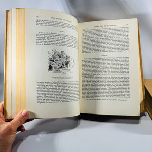 British History Reference Set — The Historians’ History of the World Vol. XVIII and XIX 1907 — Henry Smith Williams | England to 1485 and England 1485-1642,  British History