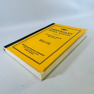 1932 Chevrolet Confederate Repair Manual Series B and N Reprint