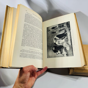 British History Reference Set — The Historians’ History of the World Vol. XVIII and XIX 1907 — Henry Smith Williams | England to 1485 and England 1485-1642,  British History