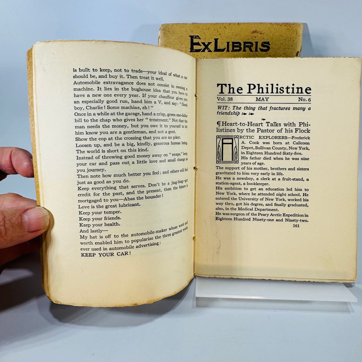 Arts and Crafts Literary Satire Ephemera — The Philistine: A Periodical of Protest 2-Issue Lot 1913 & 1914 — Elbert Hubbard | Roycroft Booklets, American Arts and Crafts Movement