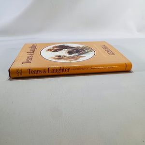 Tears & Laughter by Gene Hill | A Couple of Dozen Dog Stories | Vintage Hardcover with Dust Jacket | Free Shipping