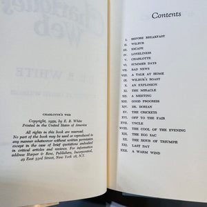 Charlotte’s Web — E. B. White, Illustrated by Garth Williams | Book Club Edition Hardcover with Dust Jacket