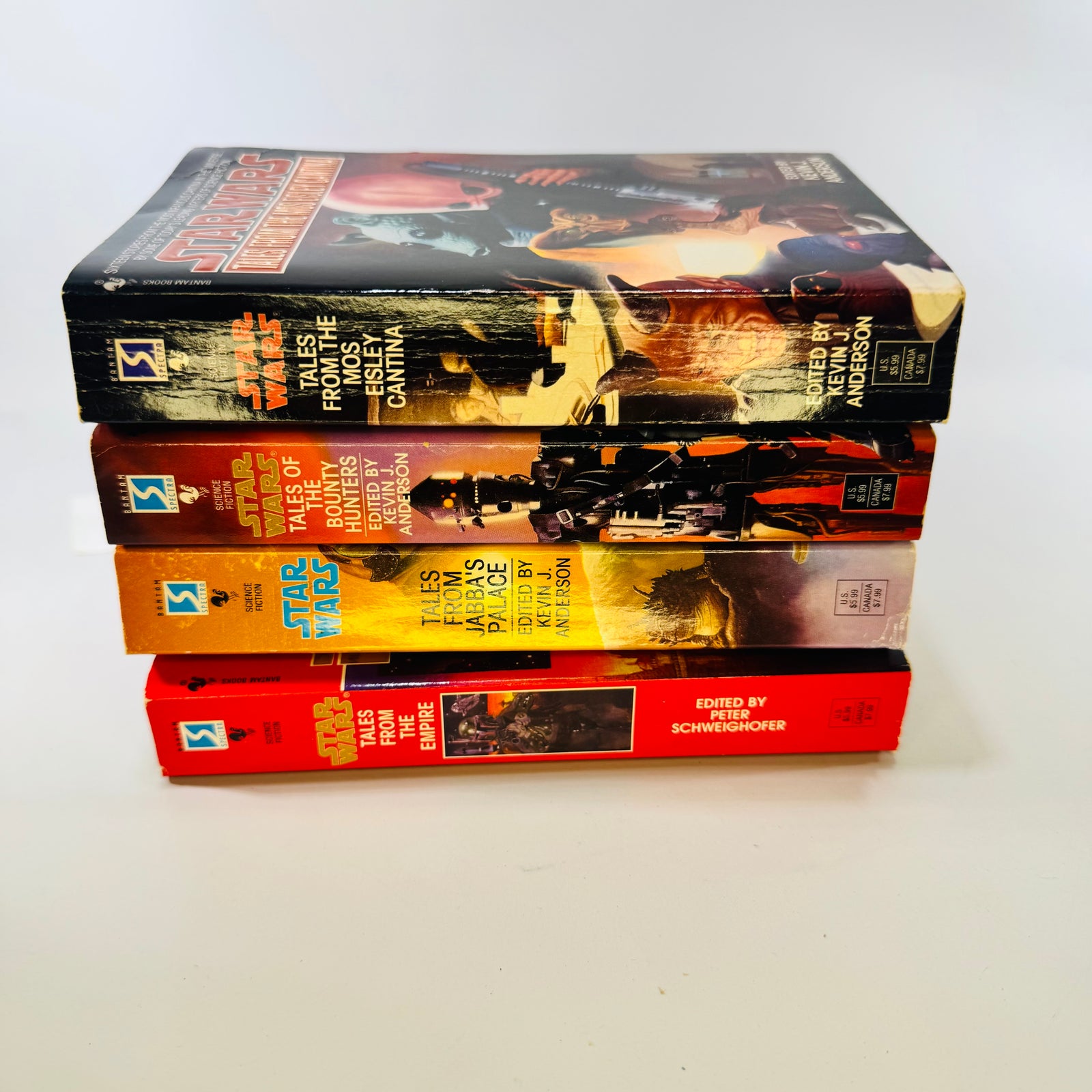 Star Wars Tales Anthology 4 Book Lot Bantam Paperbacks 1995 to 1997
