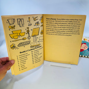 Fun to Cook Book 1955 and Buddy's No-Cook Cookbook 1980 Lot