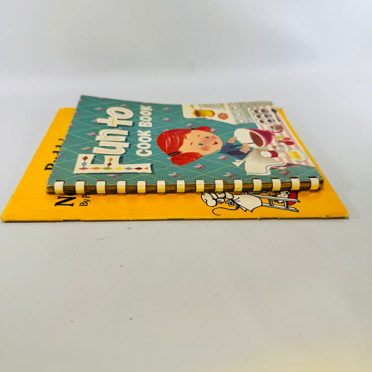 Fun to Cook Book 1955 and Buddy's No-Cook Cookbook 1980 Lot