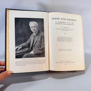 Feeds and Feeding 1941 — Morrison 20th Edition Livestock Nutrition Handbook, an authoritative reference charts, graphs, and B&W farm photos