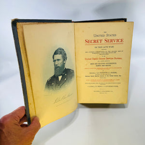The United States Secret Service in the Late War Baker 1889 Hardcover