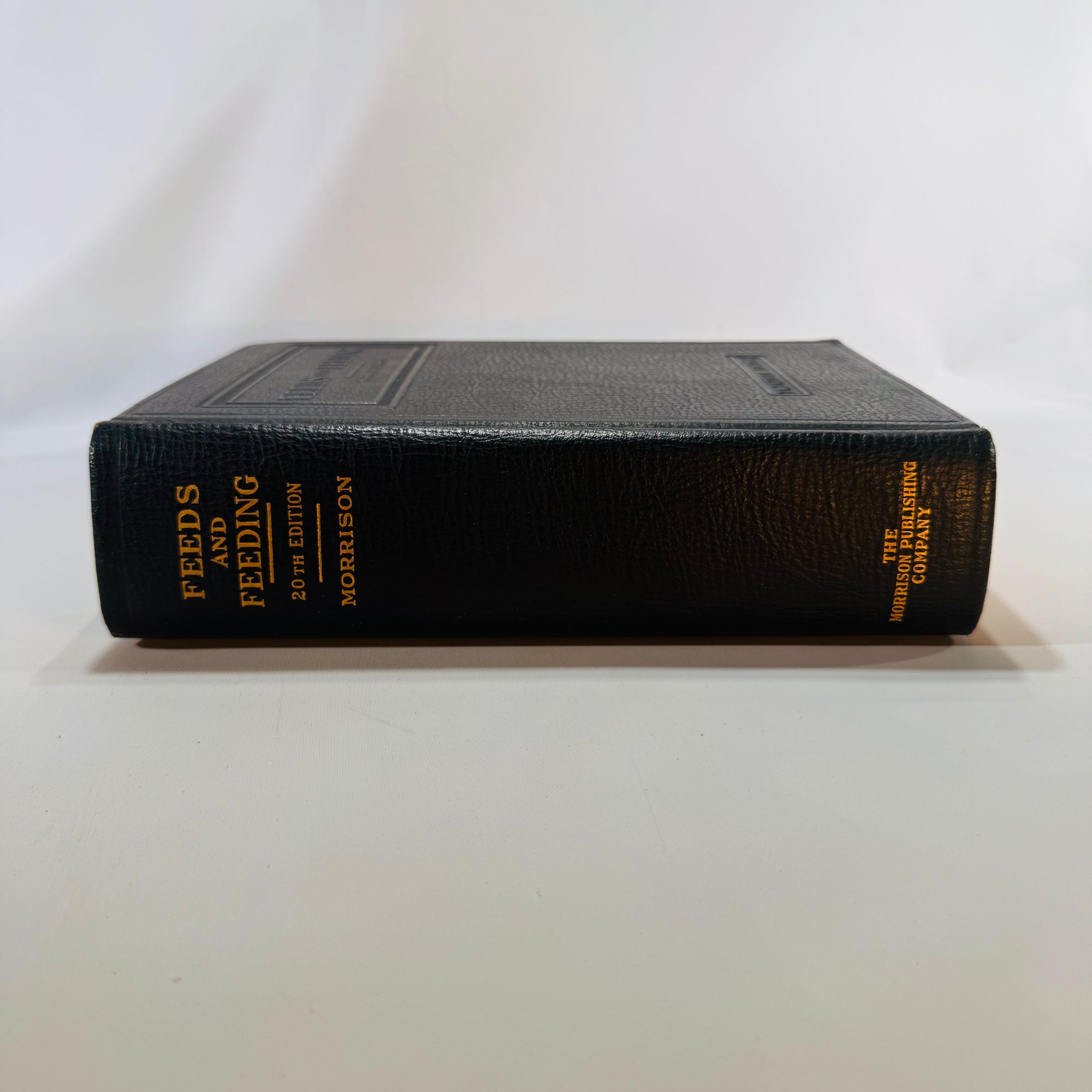 Feeds and Feeding 1941 — Morrison 20th Edition Livestock Nutrition Handbook, an authoritative reference charts, graphs, and B&W farm photos