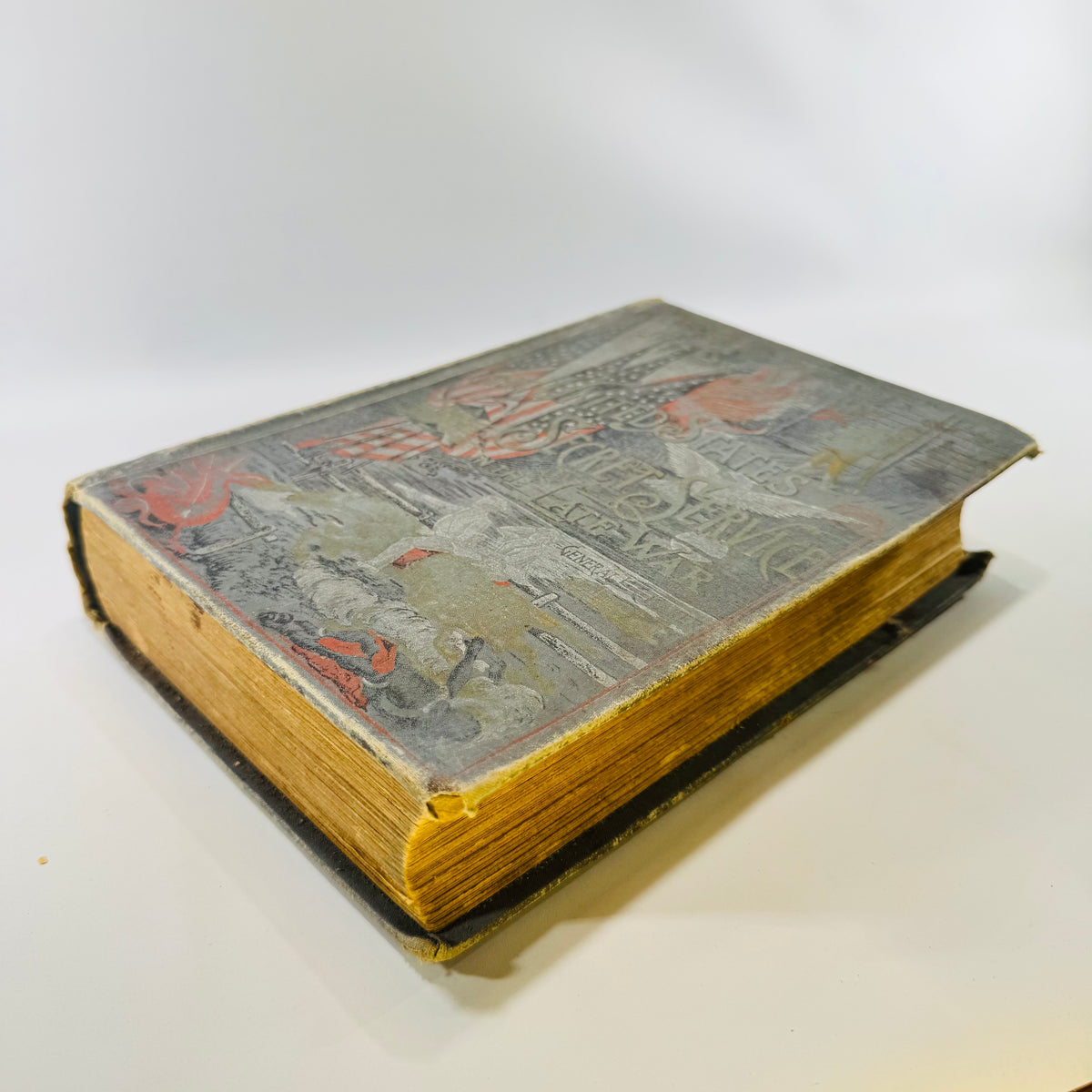 The United States Secret Service in the Late War Baker 1889 Hardcover