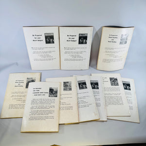 Boy Scouts of America Merit Badge Series Lot of 10 1949 to 1962