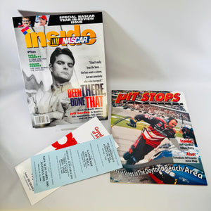 1999 NASCAR Jeff Gordon Daytona 500 Magazine Ephemera Lot