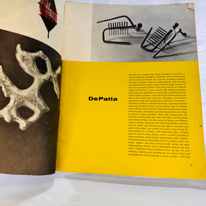 Bertoia Pamphlet of Midcentury Jewelry featuring artist including Margaret De Patta, Sam Kramer and More